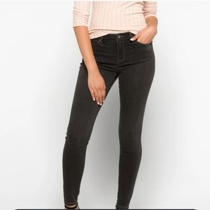 Dark Gray Abby Skunny Jeans